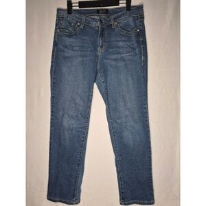 Cropped Classic Blue Women's Jeans